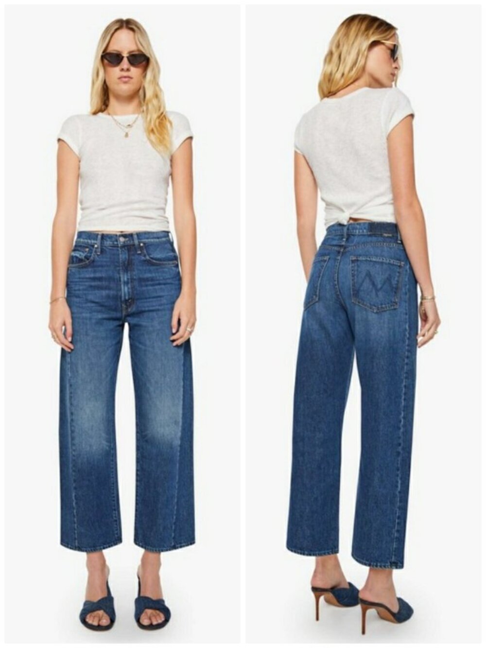💕MOTHER SUPERIOR💕 Half-Pipe Ankle Jeans ~ Did You Bring Me Anything? 29 NWOT